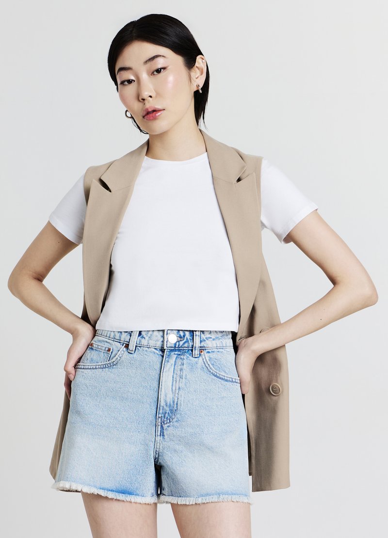 Calliope Shorts di jeans - blu denim chiaro