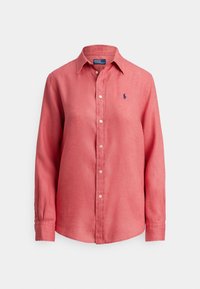 CLASSIC FIT LINEN SHIRT - Πουκαμίσα με κουμπιά - adirondack berry