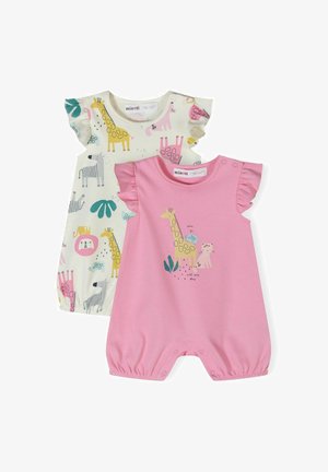 2 PACK FRILL SLEEVE  - Kombinezonas - purple white