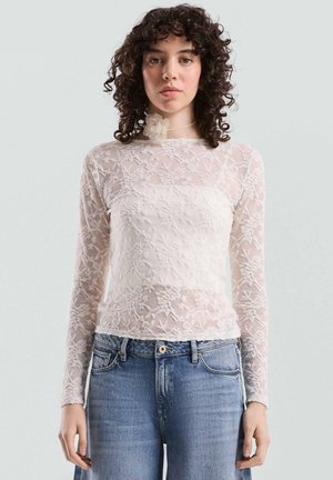 Bluse - creme