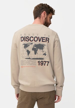 Sweatshirt - light beige