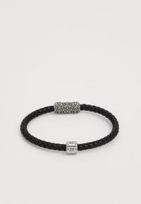 REBEL REBEL - Brăţară - antique silver-coloured/black