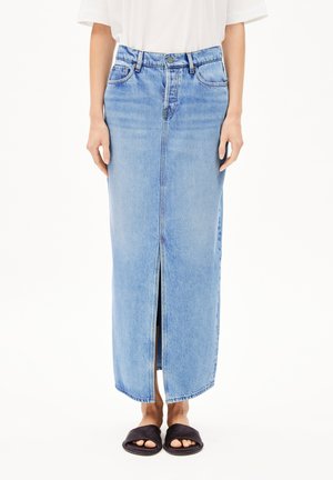KYRAA - Maxi skirt - blue