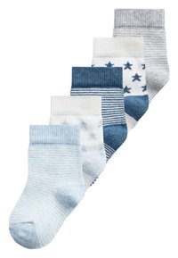 Next - 5 PACK STAR YOUNGER - Socken - blue Thumbnail-Bild 1