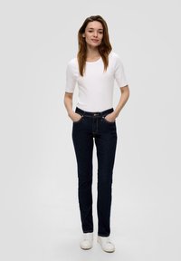s.Oliver BROEK - Slim fit jeans - blau
