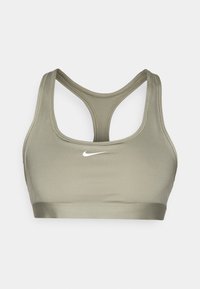 BRA - Sujetadores deportivos con sujeción ligera - light army/white