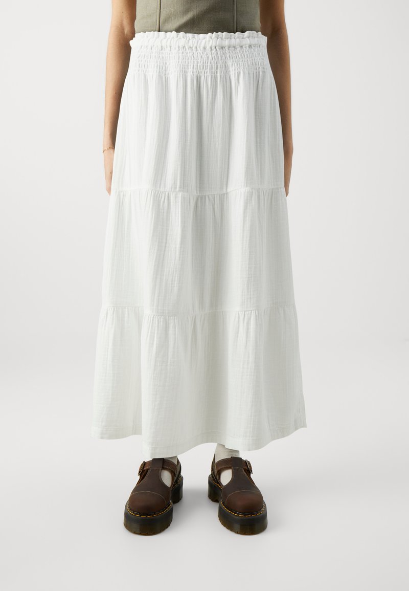 GAP PULL ON SKIRT - Jupe longue - off white