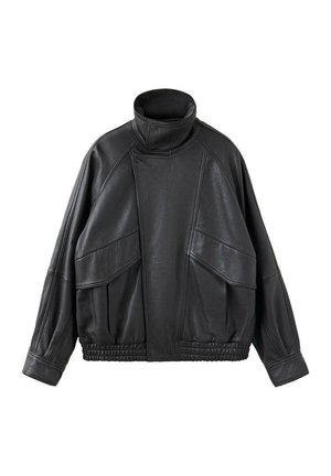 Mango, ADULT - Lederjacke - dark brown