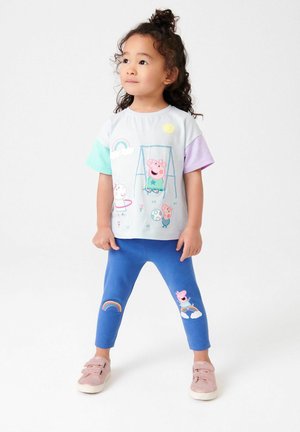 EMBROIDERED - T-shirt con stampa - blue