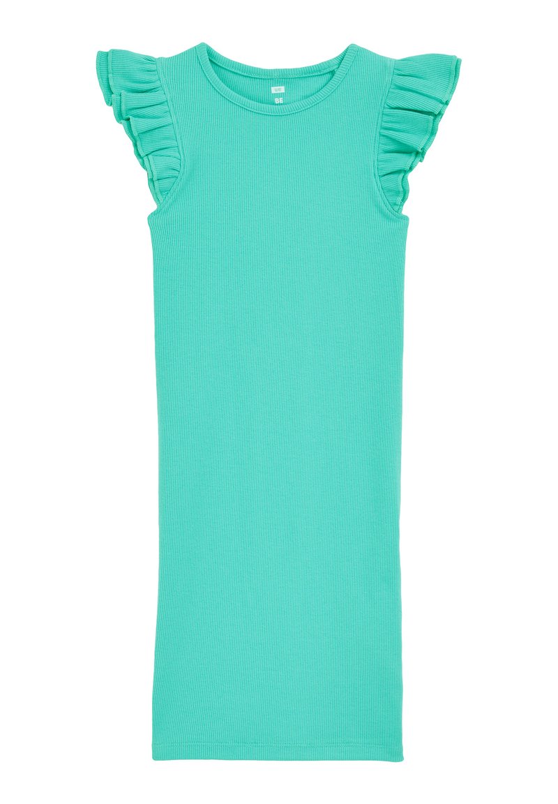 WE Fashion Jurk groen gemêleerd