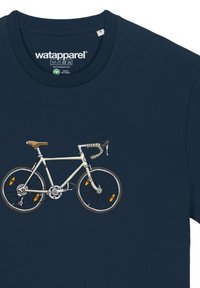 watapparel BIKE - T-shirt print - french navy