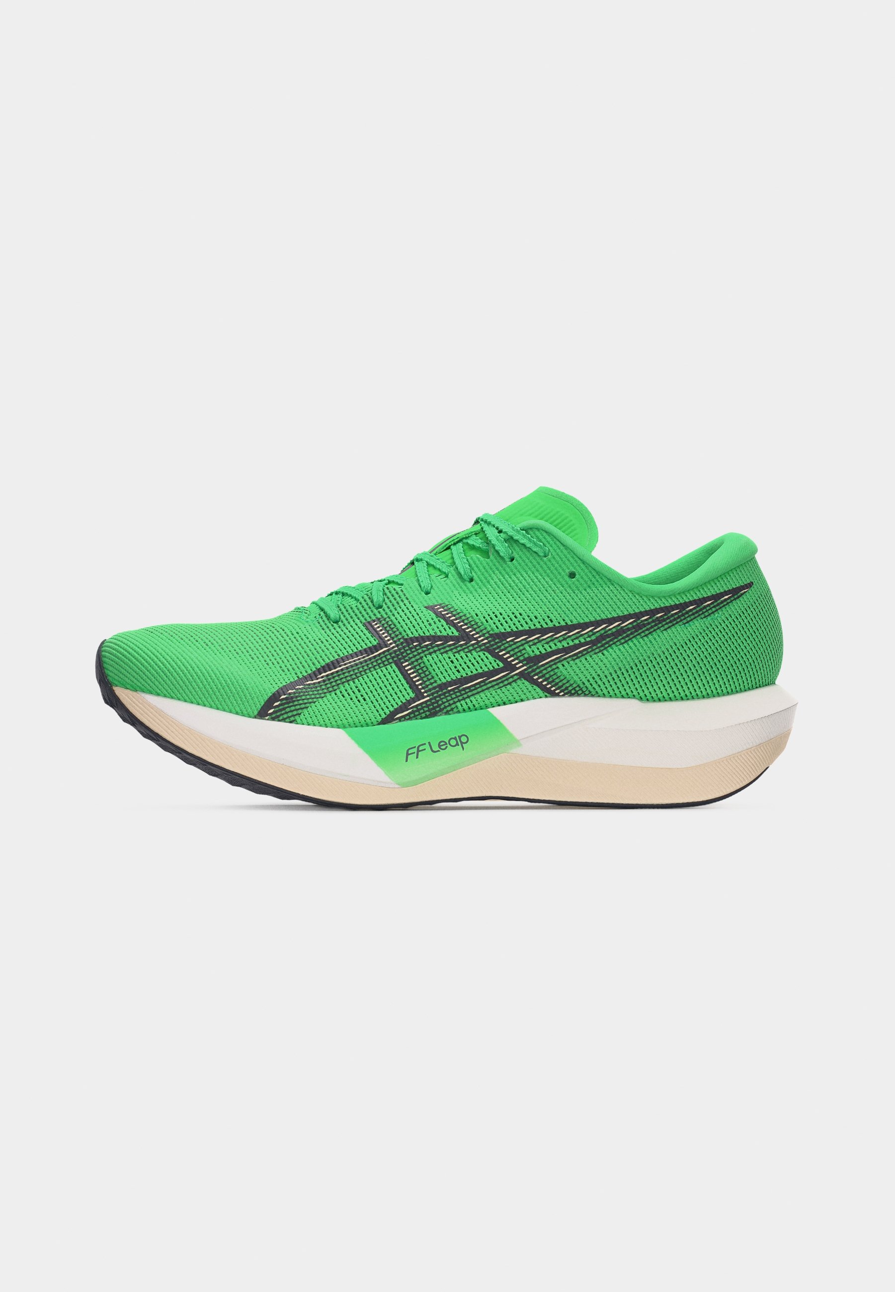 ASICS MAGIC SPEED 5 UNISEX - Road running shoes - vital green