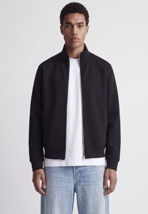 Jack & Jones, Суитшърт с цип - black