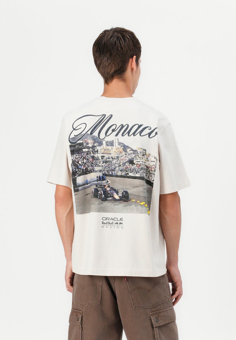 Abercrombie & Fitch - MONACO PREMIUM - Print T-shirt - off white, Enlarge