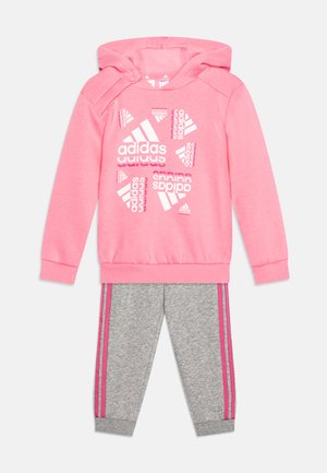 UNISEX SET - Trousers - bliss pink/preloved fuchsia/medium grey heather