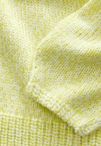 Next CREW NECK - Strickpullover - yellow twist