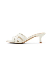 ALDO PILLOW WALK ETHAREDAN Mules de tacón white bone/blanco