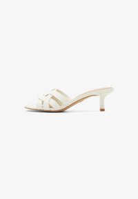 ALDO PILLOW WALK ETHAREDAN Mules de tacón white bone/blanco