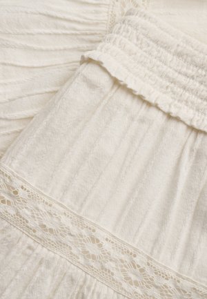 Superdry & Co, SUPERDRY IBIZA MINI SKIRT. - Jupe trapèze - off white