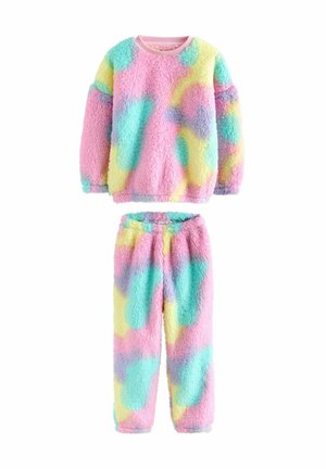 Next, SET - Nattøj sæt - pastel tie dye