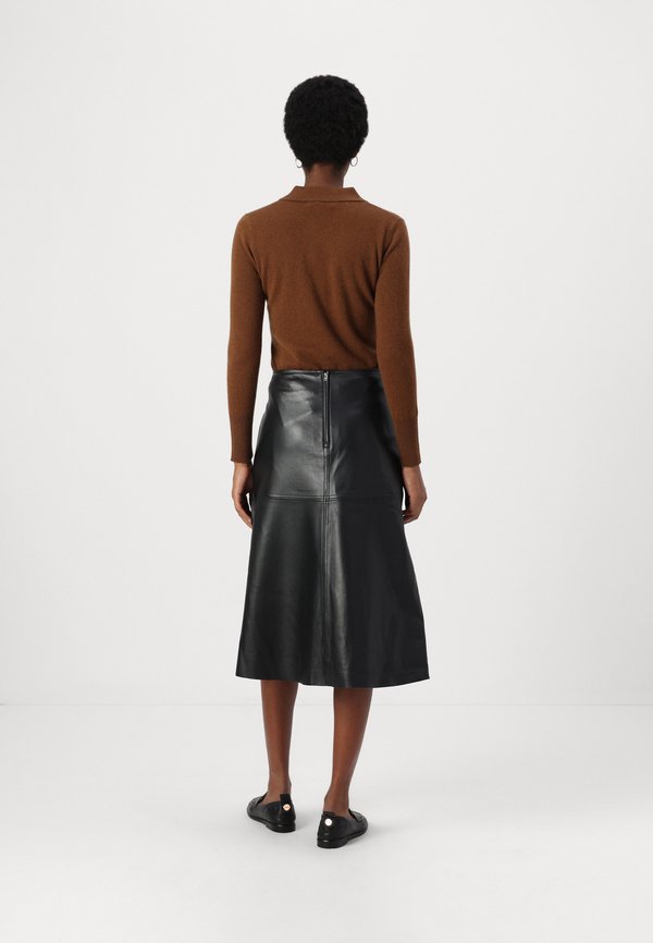 CATALINA FRAYA SKIRT - Leather skirt3