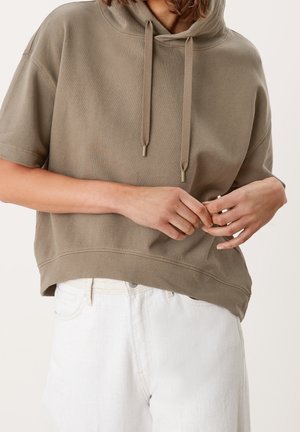 T-shirt med print - green