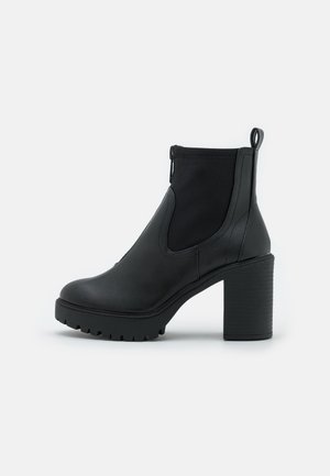 Botines de tacón - black