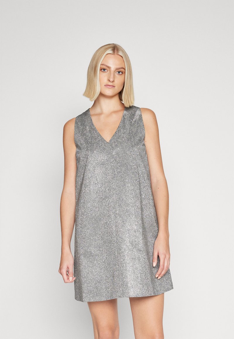 Envii LION DRESS - Cocktail φόρεμα / Φόρεμα για πάρτι - heavy silver