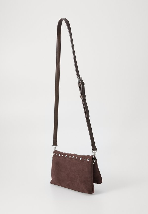 FAUX SUEDE STUDDED - Cross body bag3