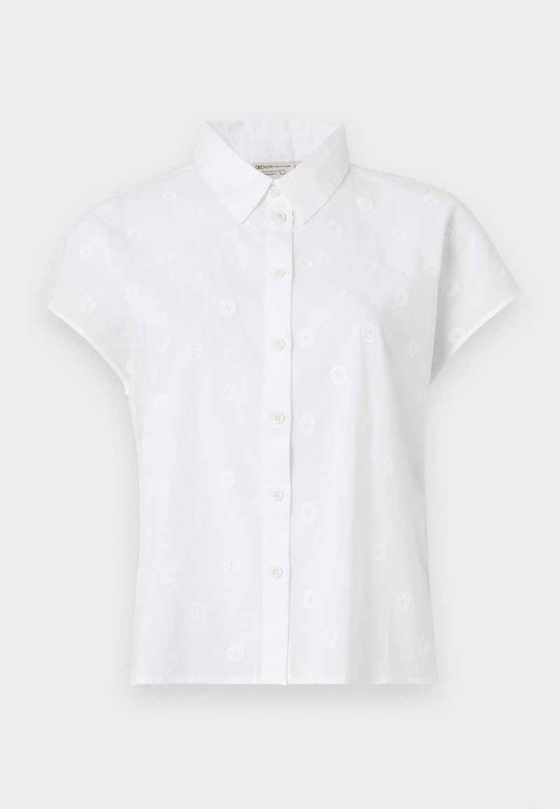 Tom Tailor Denim Overhemdblouse wit