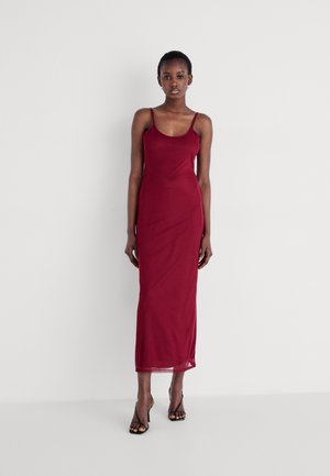 TASHA DRESS - Ballkjole - wine