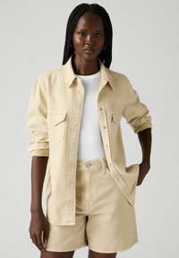 Levi's® ICONIC WESTERN - Hemdbluse - spacey brown rice to