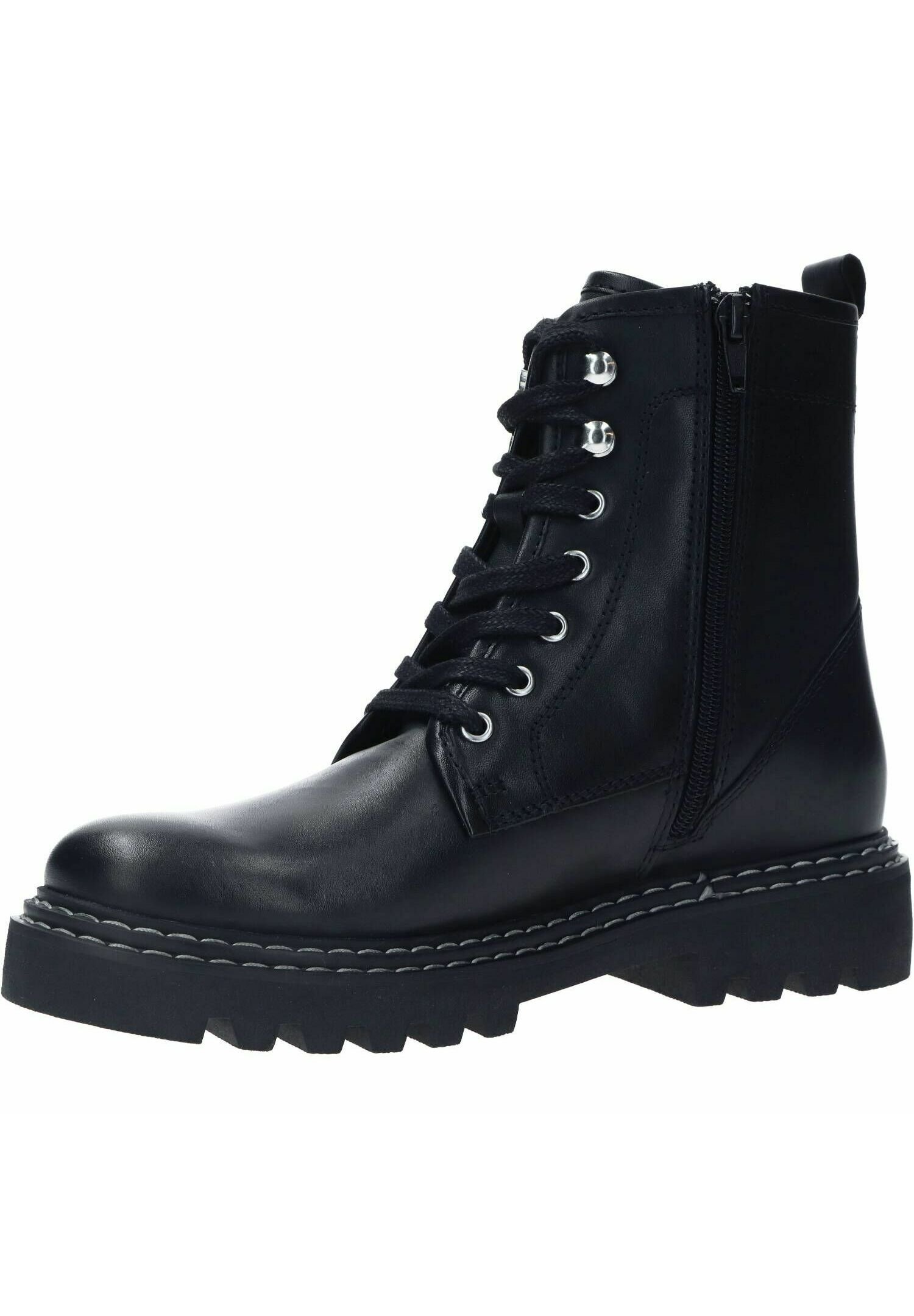 PS POELMAN SATURNO - Veterboots - black/zwart - Zalando.nl