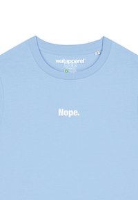 watapparel NOPE - T-Shirt print - blue soul