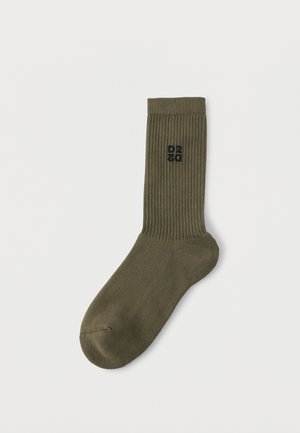 MID CREW SOCKS - Nogavice - military