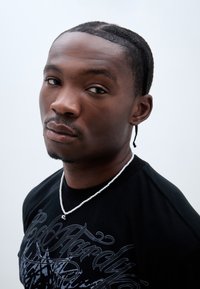 MINI SKULL AND HEART UNISEX - Halskette - silver-colored