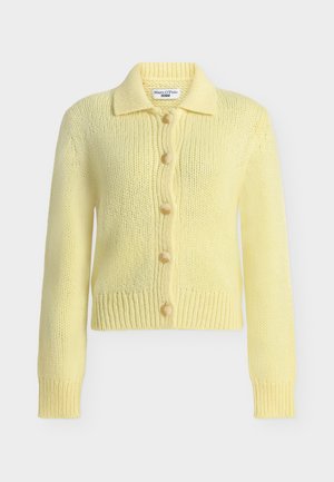 Marc O'Polo DENIM, LONGSLEEVE - Жилетка - medium yellow melange