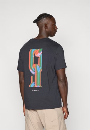 CULTIVATOR SHORT SLEEVE UNISEX - Apdrukāts T-krekls - true black
