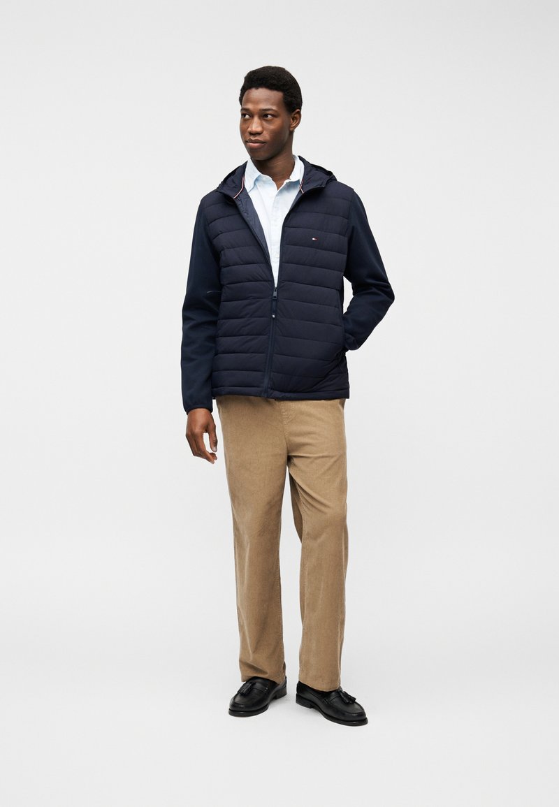 tommy hilfiger giacca camicia imbottita
