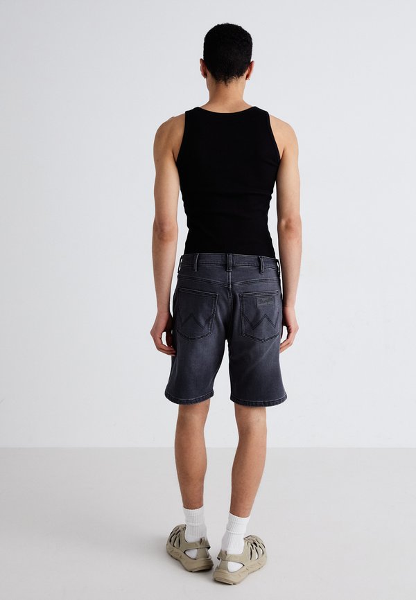 FRONTIER - Denim shorts - dusk4