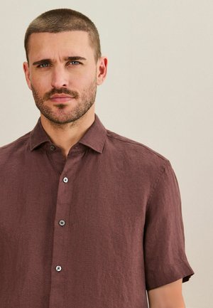 Next, Shirt - brown