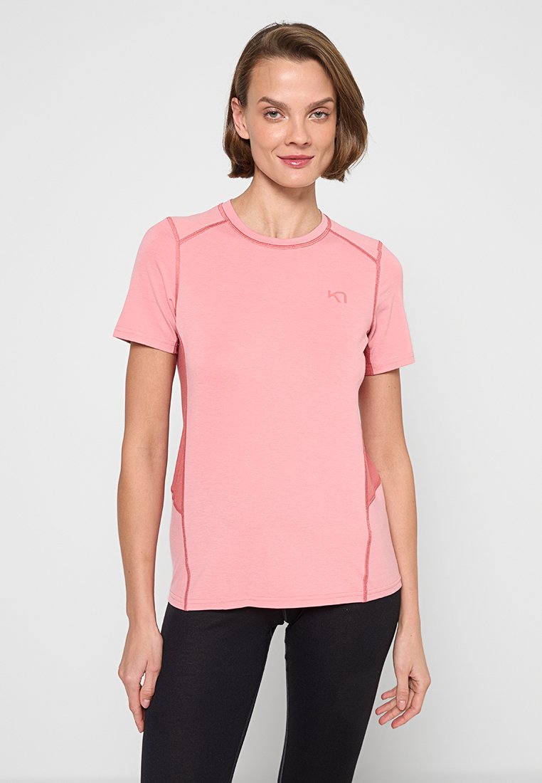 Kari Traa Sport T-shirt donkerroze