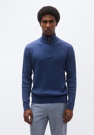 ZIP CABLE - Pulover - blue sky melange