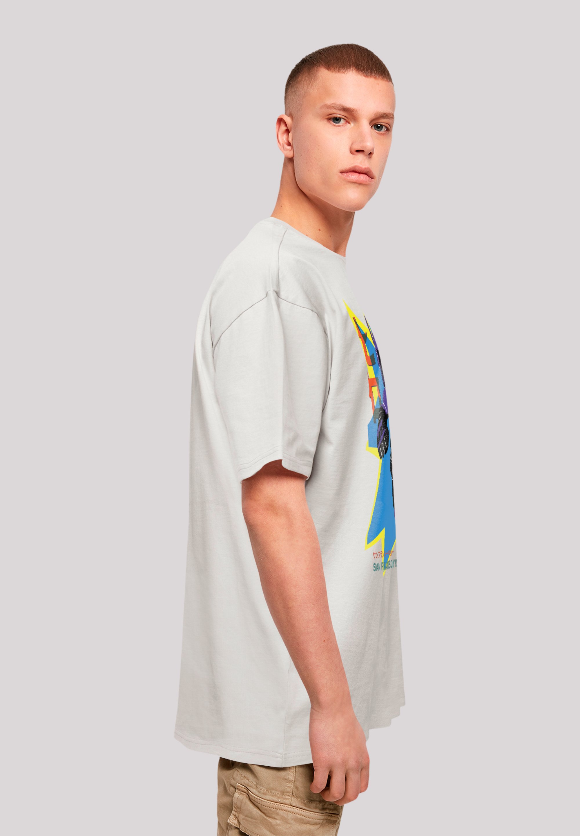 F4NT4STIC BIG HERO 6 HIRO MANGA - Print T-shirt - lightasphalt