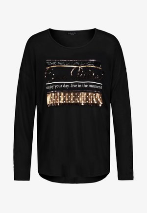 Long sleeved top - black