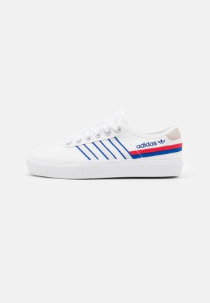 DELPALA UNISEX - Sneaker low - footwear white/scarlet/royal blue