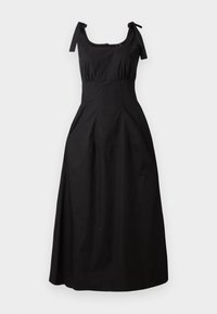 VMJUSTINE TIE ANKLE DRESS - Maxi dress - black