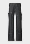 GO ZIP CARPENTER PAN - Jeans relaxed fit - go metallic grey