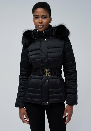 SCHUTZHÜTTEN - Winter coat - schwarz