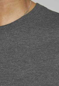 Jack & Jones JJE TEE  O-NECK  - T-shirt basic - dark grey melange